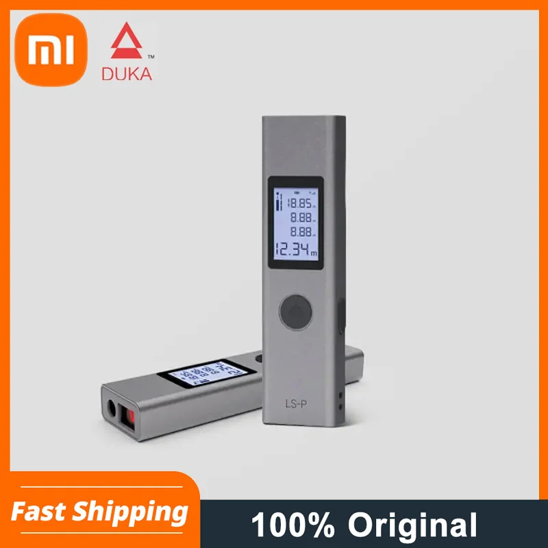 

Xiaomi duka LS-P digital laser rangefinder roulette measurement portable usb charger measurement high precision meter distance