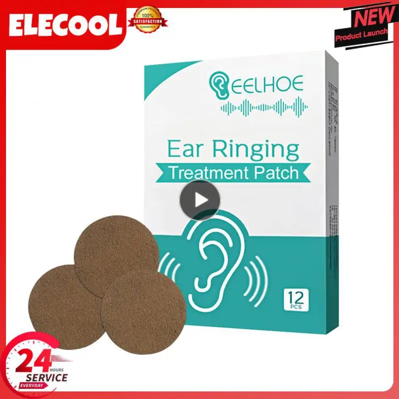 

Tinnitus stickers ear health care patches Relieve dizziness headache Acupoint patch relief tinnitus ear back hearing impairment
