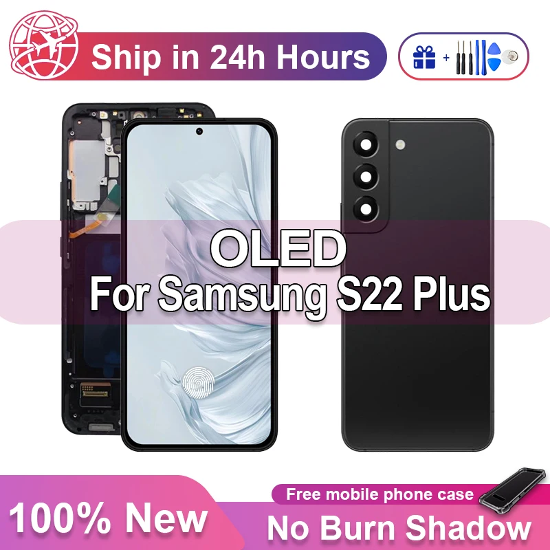 OLED дисплей для Samsung Galaxy S22 Plus ЖК-дисплей сенсорный экран в сборе + S906B S906U S906W S906N S906E