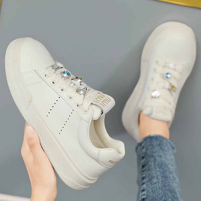 Женские повседневные кроссовки на платформе дизайнерские для скейтборда