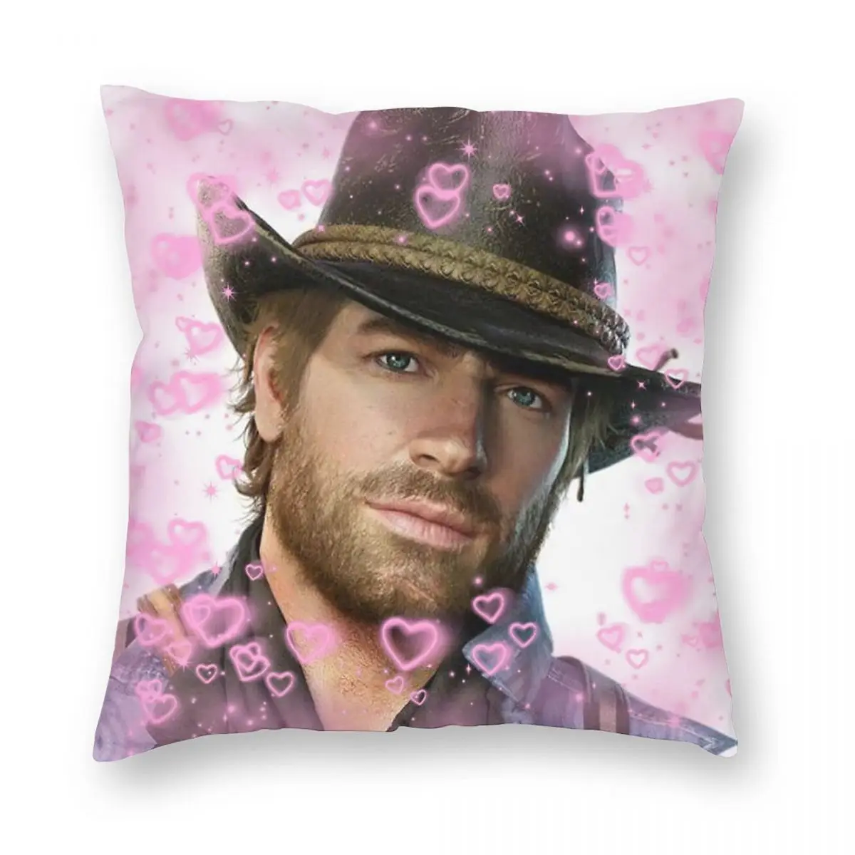 

Red Dead Redemption Артур Морган наволочка из полиэстера, льна, бархата