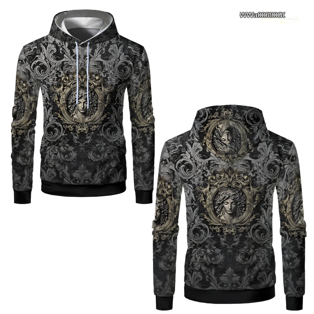 Медиса змеиные волосы красивые толстовки с 3D принтом блондинка Банши не выглядит