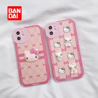 bandai disney 3d phone case for iphone 13 13pro 12 12pro 11 pro x xs max xr 7 8 plus kawaii cartoon protective covers soft shell
