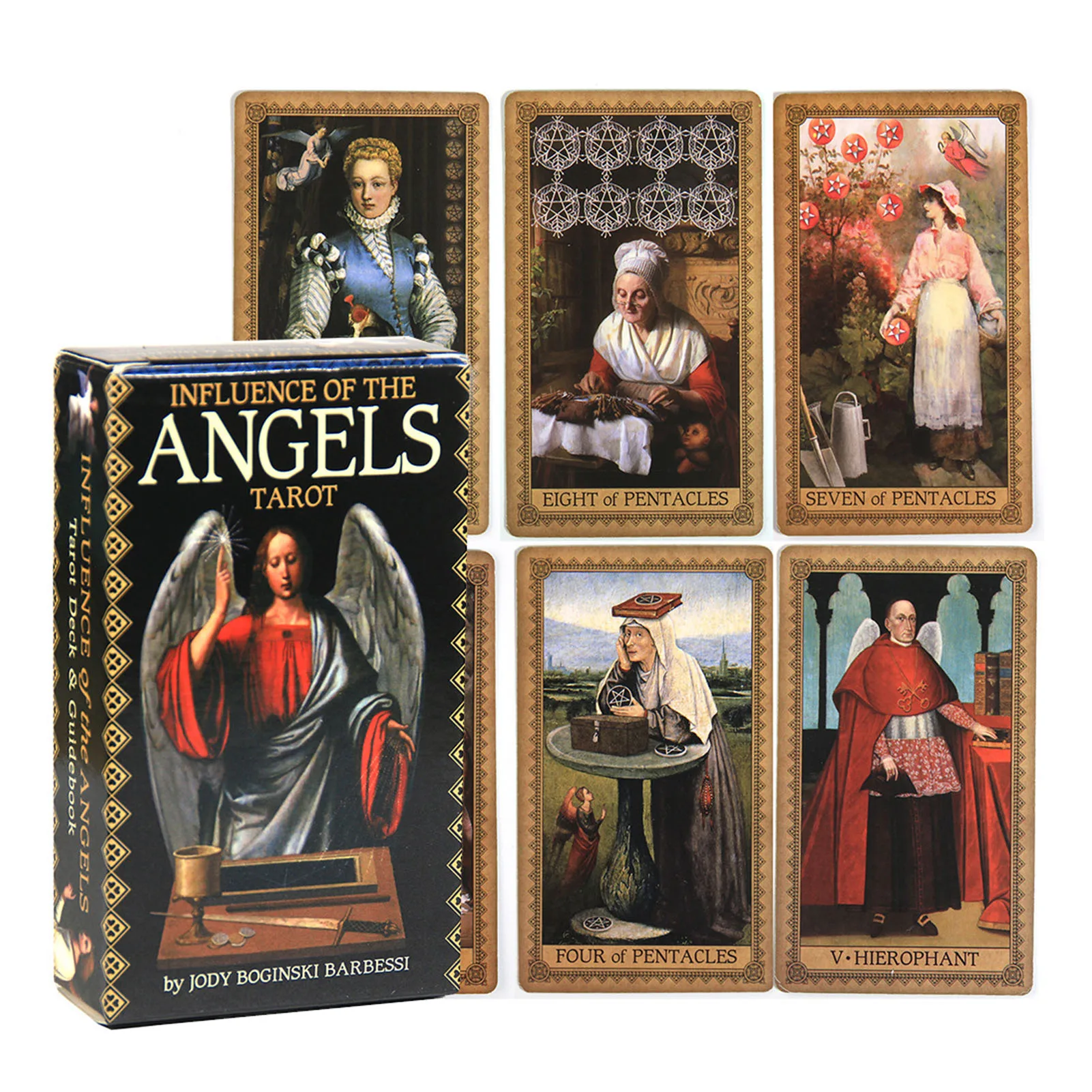 

Tarot Cards Influence Of The Angels Tarot Cards Full English Playing Cards Game Fortune Guidance Telling Divination Board Game