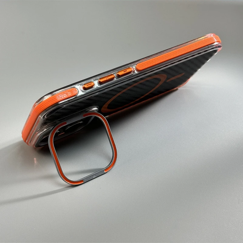 Ударопрочный чехол-бампер из углеродного волокна для iPhone 15 16pro max 16 14 Pro 11 13