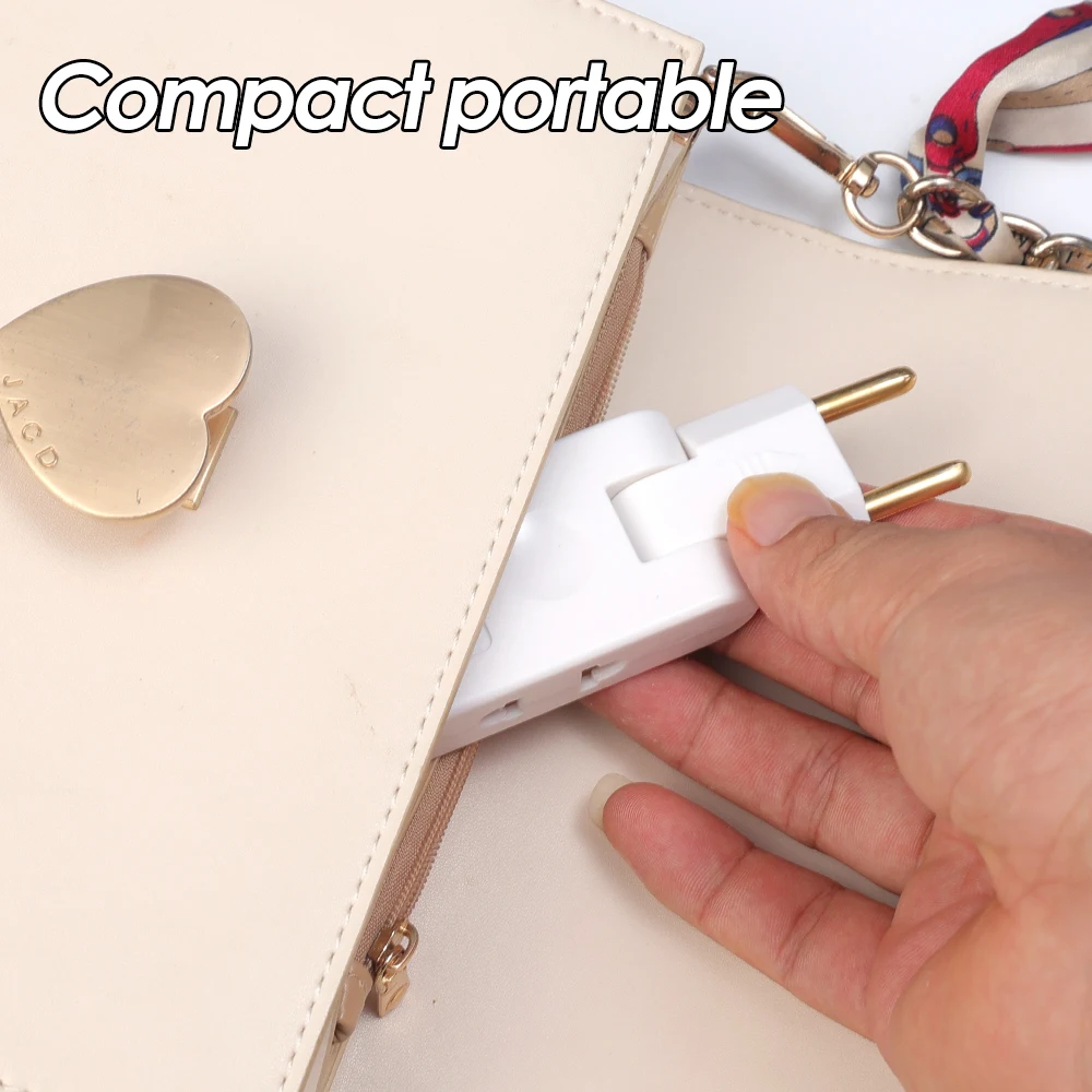 Евророзетка поворотная электрическая розетка настенный адаптер вращение на 180 °