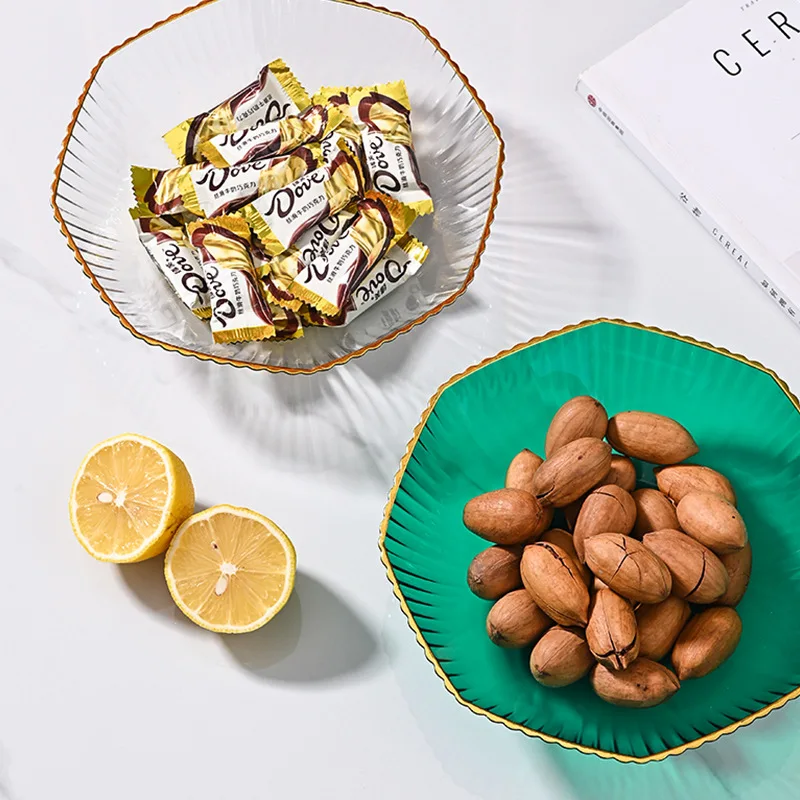 

Octagonal Fruit Plate Kitchen Dishes Food Storage Containers Utensils Kitchen Tableware Accessories Kitchen Fruit Bowls Plates