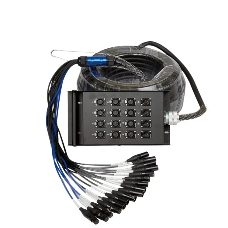 8/12/16/24/28/32 30M Распределительная коробка Canon Многоканальный сценический кабель