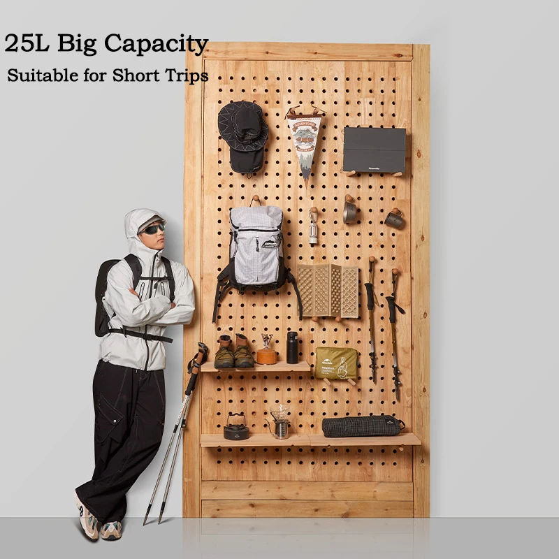 Рюкзак Naturehike для мужчин и женщин вместительная сумка на ремне 25 л уличная