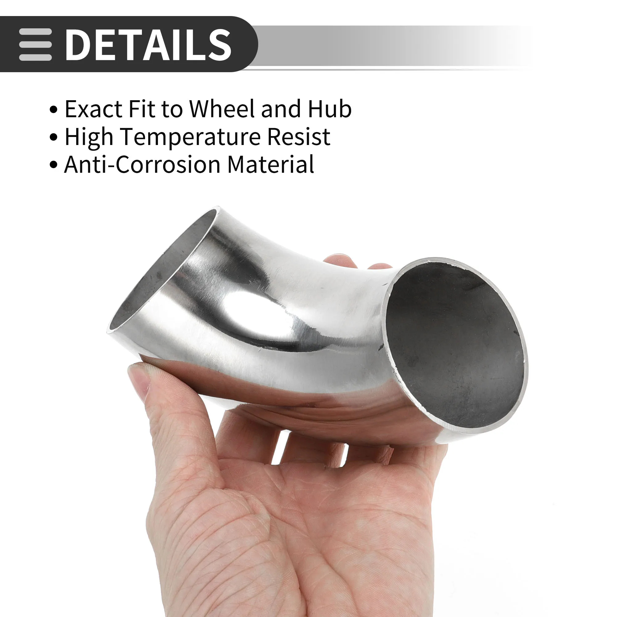 UXCELL от 38 мм до 60 изгиб оправки 90 градусов колено модифицированная выхлопная труба