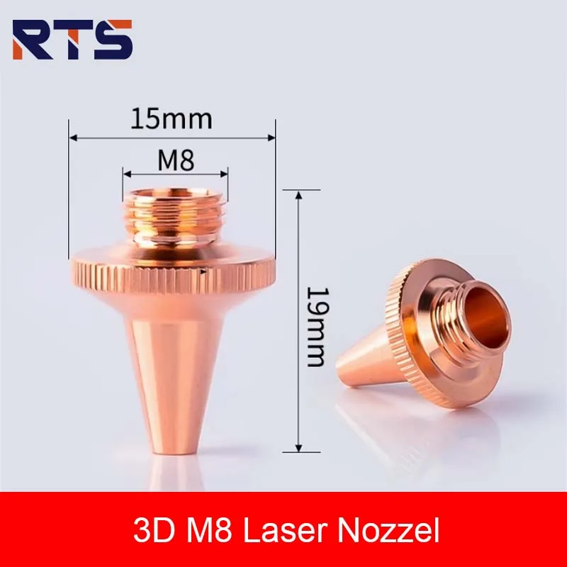 

Raytools 3D волоконно-лазерная головка для резки сопла D15H19M8 D11.5H15.5M6, совместимые с BT210S BM111 BM112 BM109