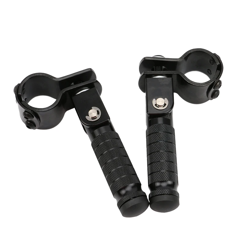 

Универсальная деталь мотоцикла, 1 пара алюминиевых педалей с ЧПУ, сложенная подставка для ног, подножка для мотоциклов, мопедов, картингов, скутеров, велосипедов