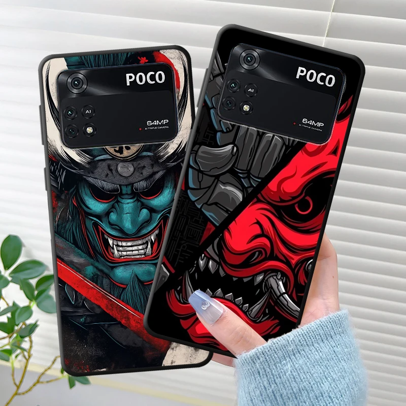 Фото Креативный чехол-накладка Creative Samurai для телефонов Xiaomi Poco F8, C61, C71, M3, M4, M7 Pro, F1, X3, X4, X5, X7 Pro, C50, F3, M5, C75 №2