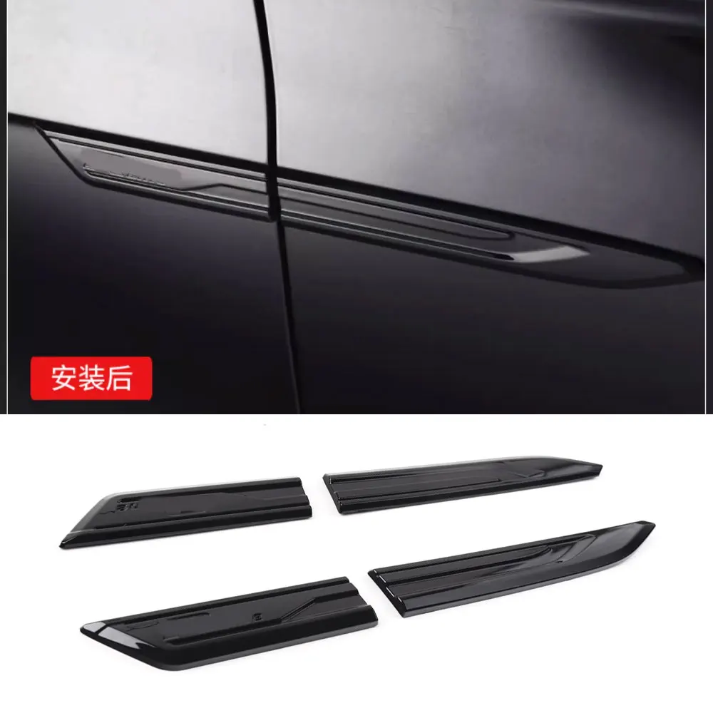 

19-24 Touareg черная средняя сетчатая отделка передний бампер решетка аксессуары для модификации внешней части