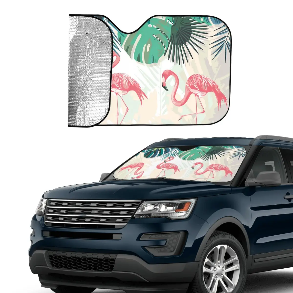 Рисунок 2 - Солнцезащитный козырек с фламинго