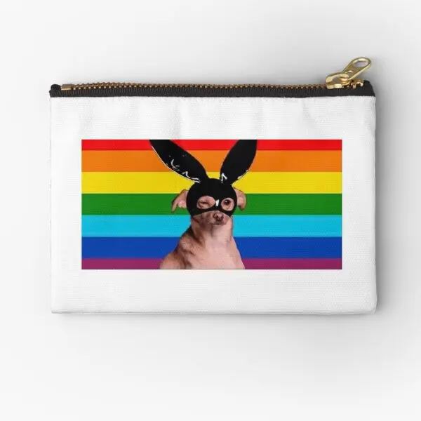 

Dangerous Toulouse On Pride Flag Zipper Pouches Wallet Socks Packaging Key Women Small Money Storage Bag Coin Cosmetic Men