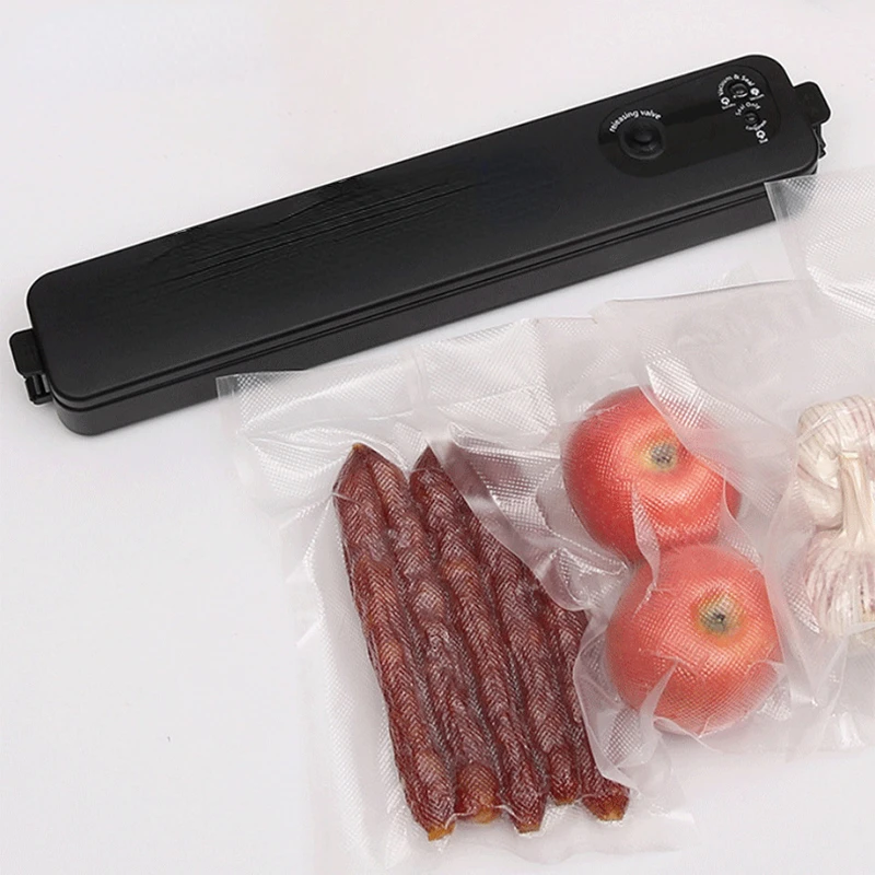 

2022 Food Vacuum Sealer Packing Machine EU Plug Vacuum Packer Machine Small Home Kitchen Food Saver With Free 10pcs Food Vacuum
