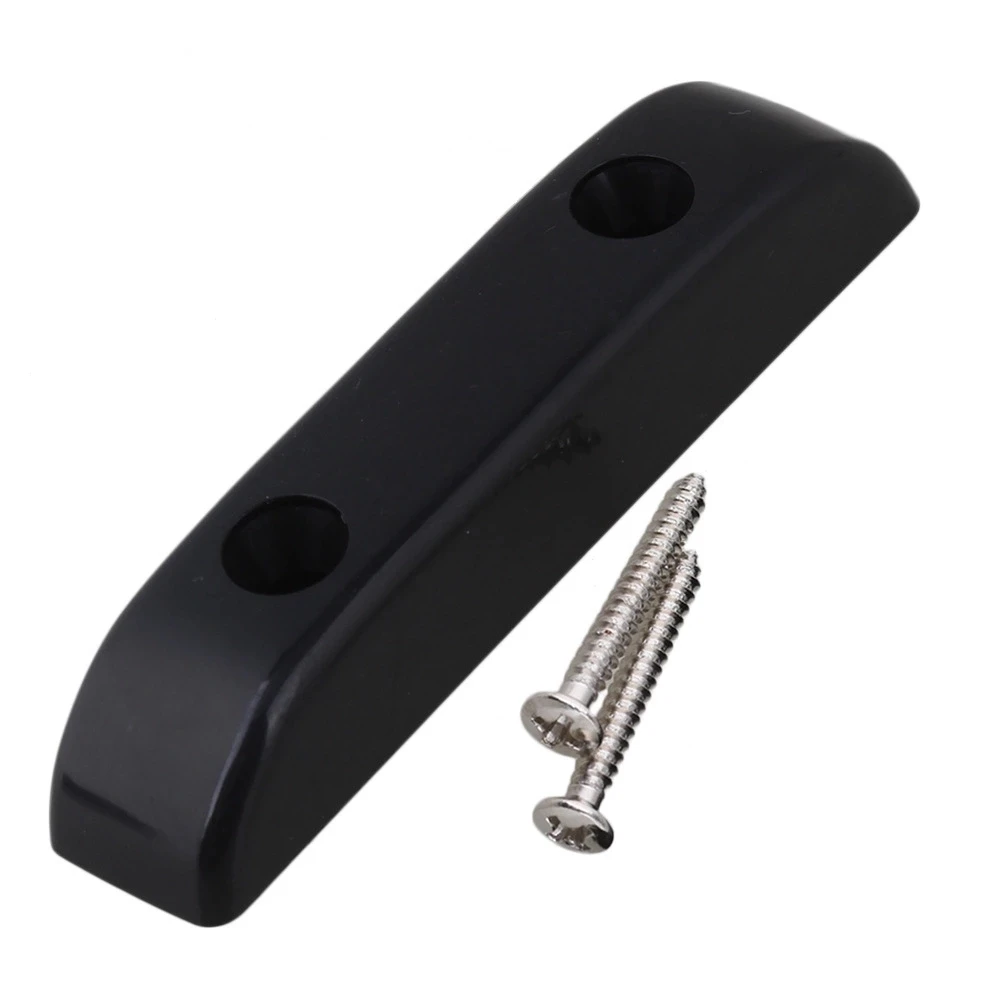 Пластиковый упор для большого пальца бас-гитары и крепежные винты электрической