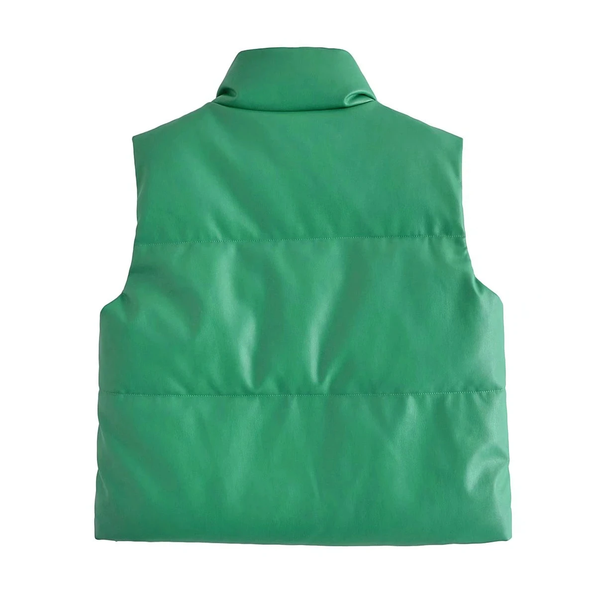 Жилет куртки женские уличные короткие безрукавки жилеты из искусственной кожи