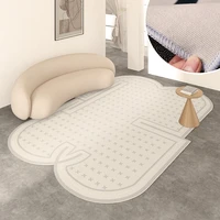 irregular japanese shaped carpet living room coffee table blanket ins wind luxury senior bedroom minimalist wabi sabi floor mat
