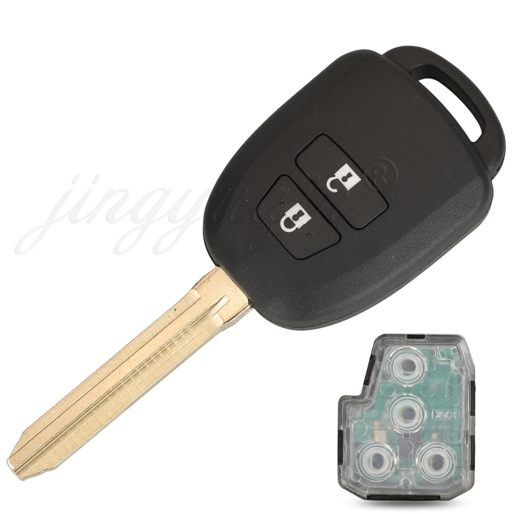 

Jingyuqin HYQ12BDP 314 МГц H чип дистанционный автомобильный ключ для Toyota Tacoma/Tacoma Combo RAV4 Kluger Higlander 89070-42880 04020 брелок