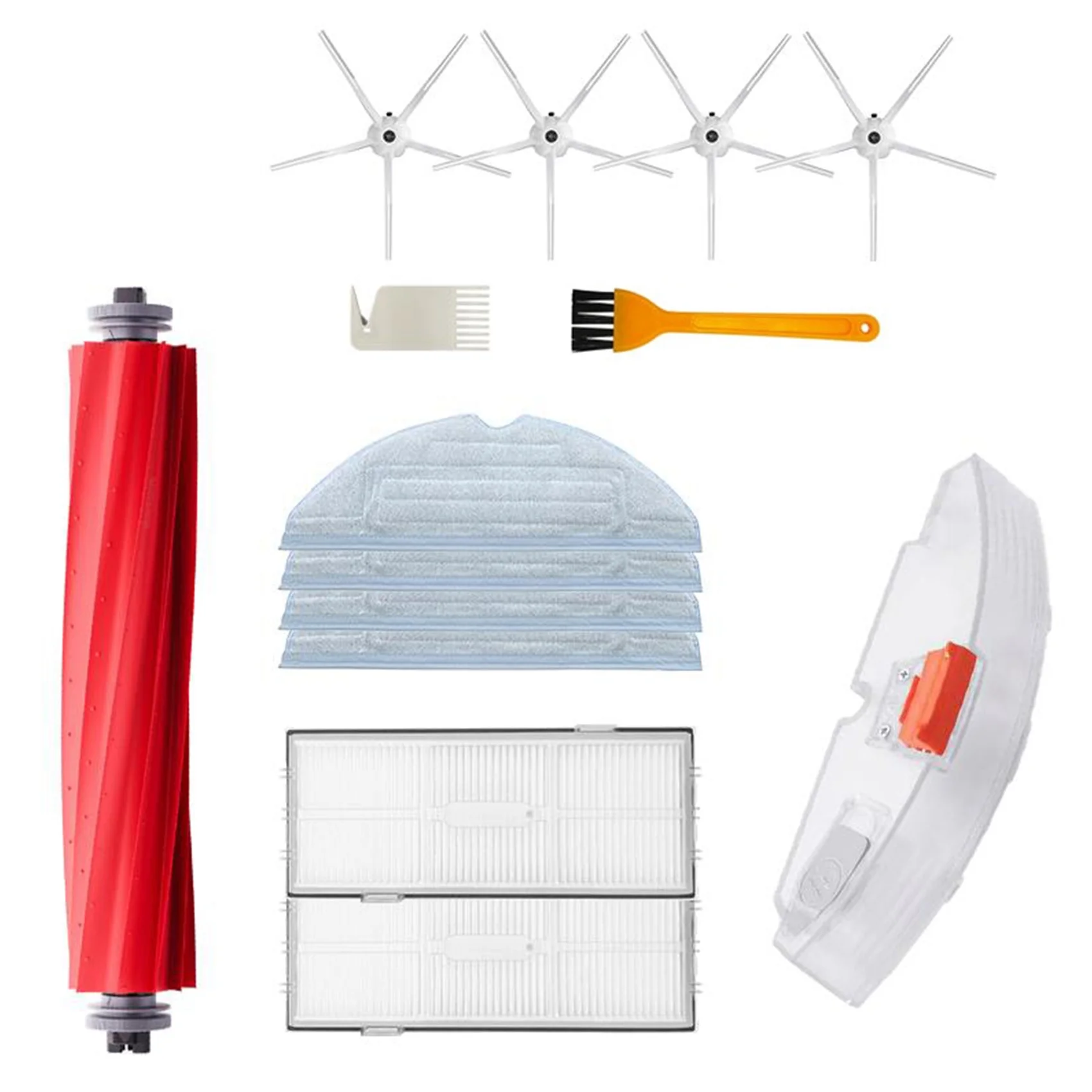 

Main Brush Side Brush Hepa Filter Mop Cloth for Xiaomi Roborock S7 T7S T7Plus T7Splus Vacuum Cleaner Spare Parts