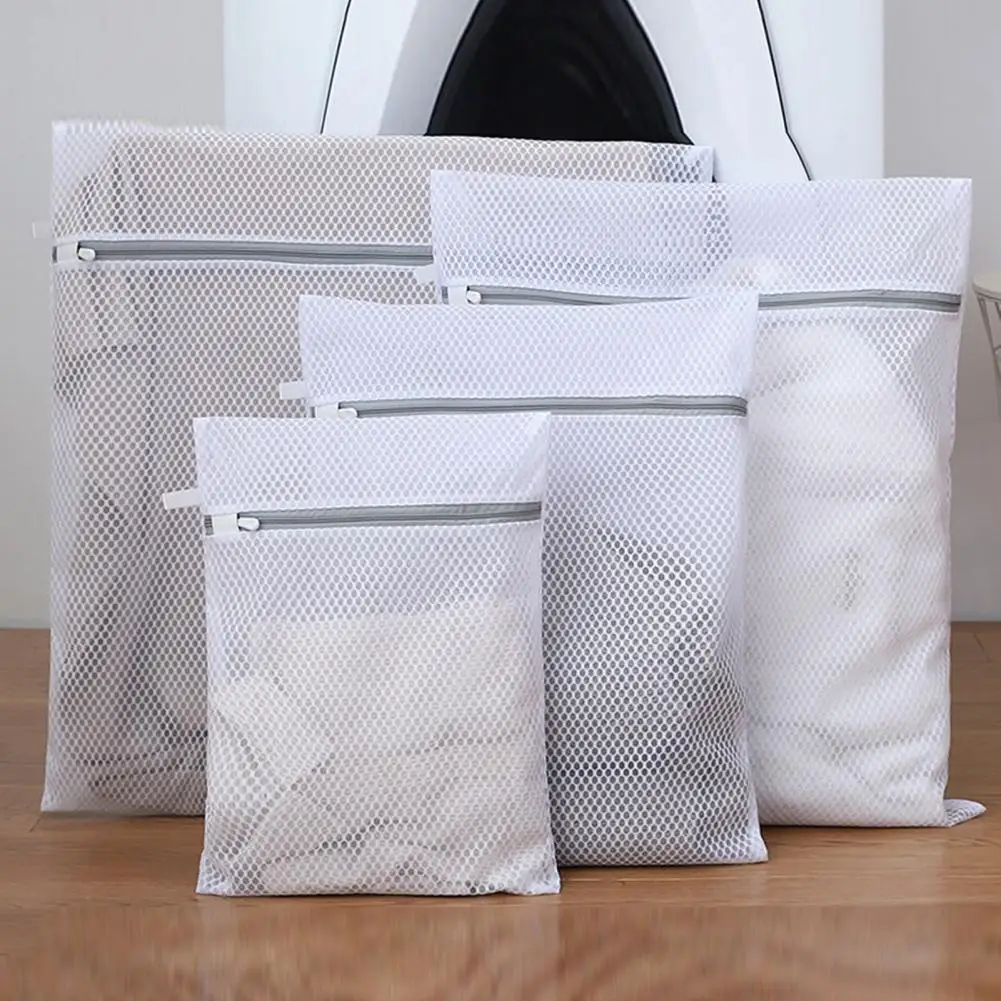 

Защита одежды сумка для стирки, прочные сетчатые мешки для стирки с застежкой-молнией, принадлежности для стиральной машины, дышащие, для путешествий
