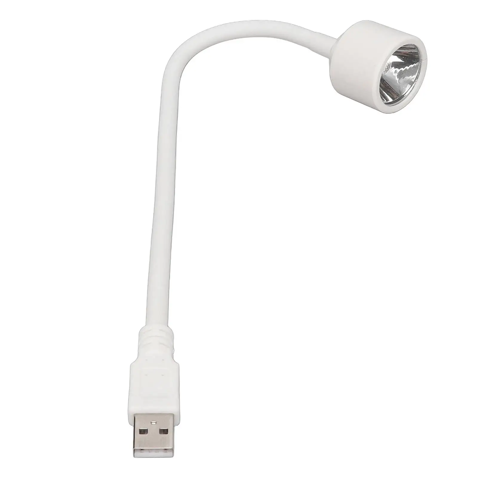 Мини-лампа для сушки ногтей с гибкой гусиной шеей 6 Вт Портативная USB-сушилка геля