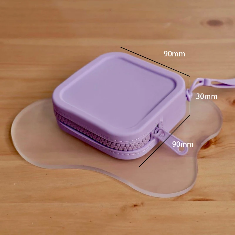 Силиконовое многофункциональное хранилище для идентификации макияжа и рта