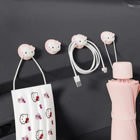 hello kitty car hook inside the car chair back car seat back cute seat back front row hanging small sticky hook