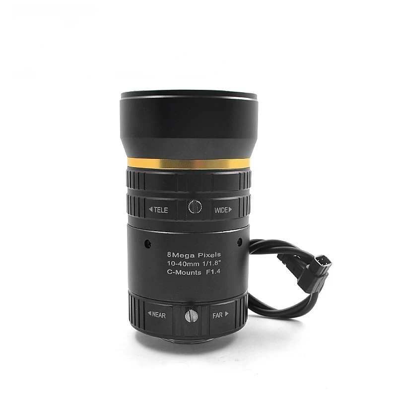 HD 8 миллионов распознавания лица с автоматической апертурой 10-40 мм ручным зумом