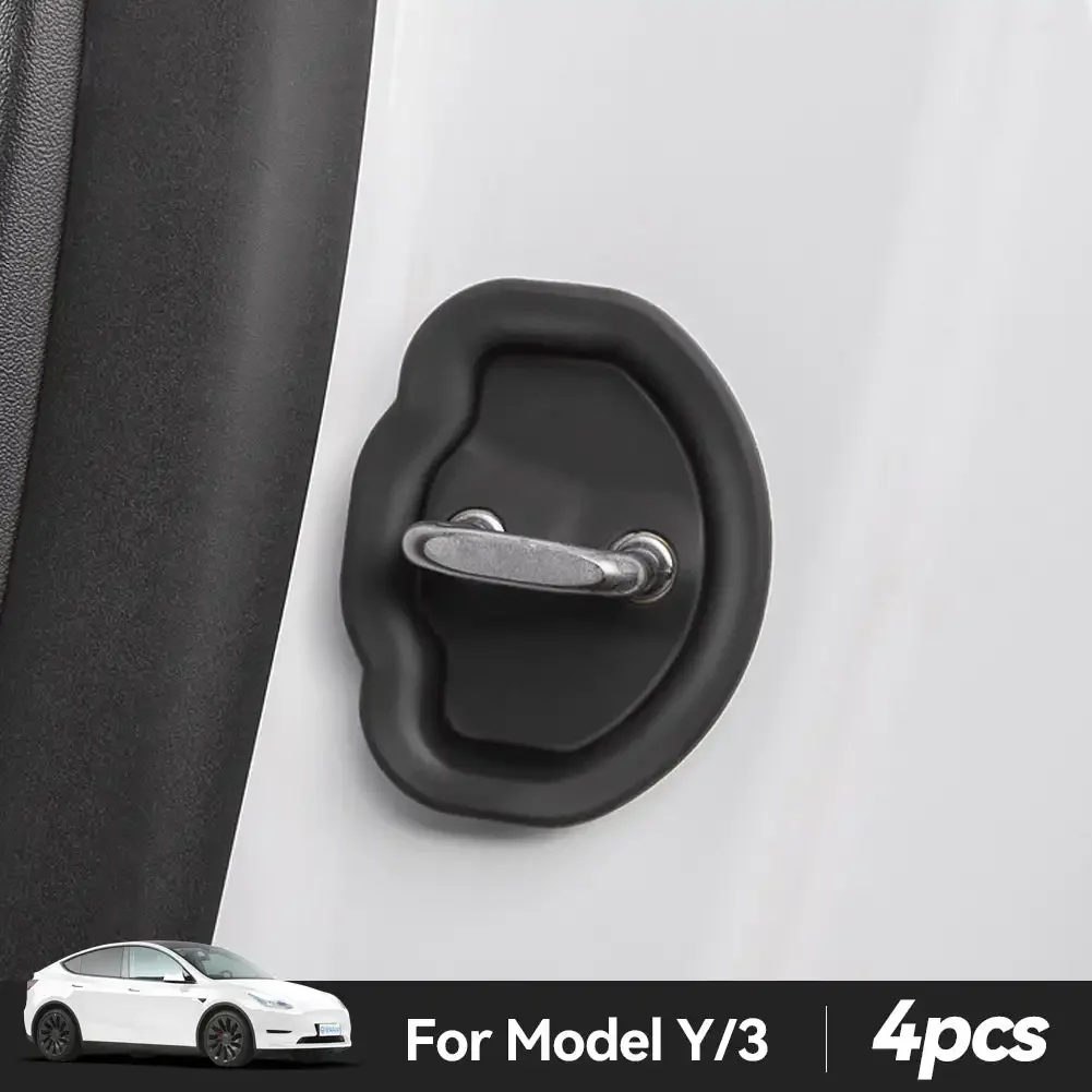 4 шт. силиконовые амортизирующие накладки для дверей автомобиля