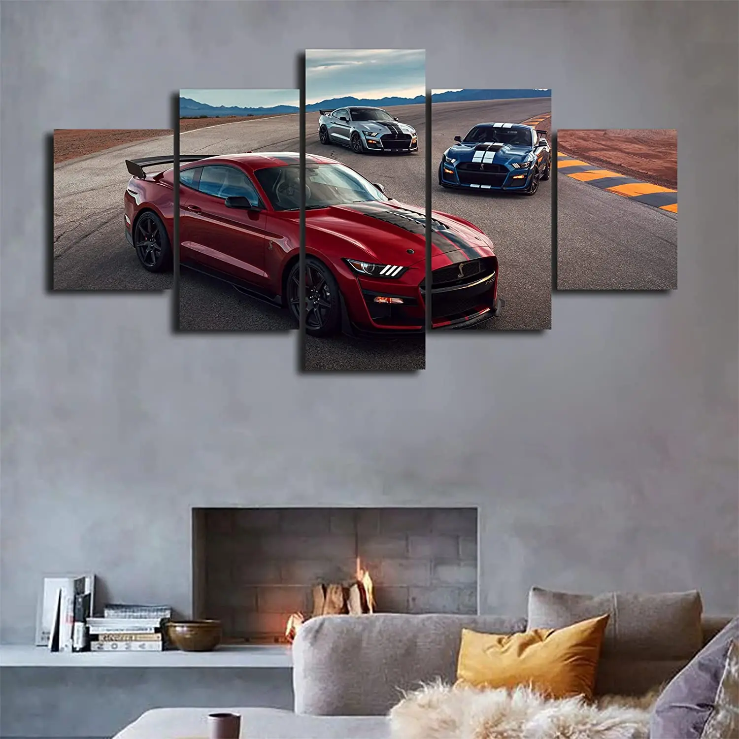 Печатная картина на холсте для домашнего декора постер олень лось луна звезда