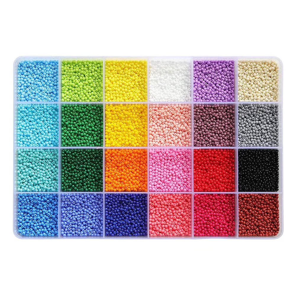 

2 мм, 3 мм, 4 мм, бисер биссер Стеклянные бусины 2/3/4 мм, бусины для поделок, Чешский браслет, ожерелье, круглые бусины-разделители для изготовлен...