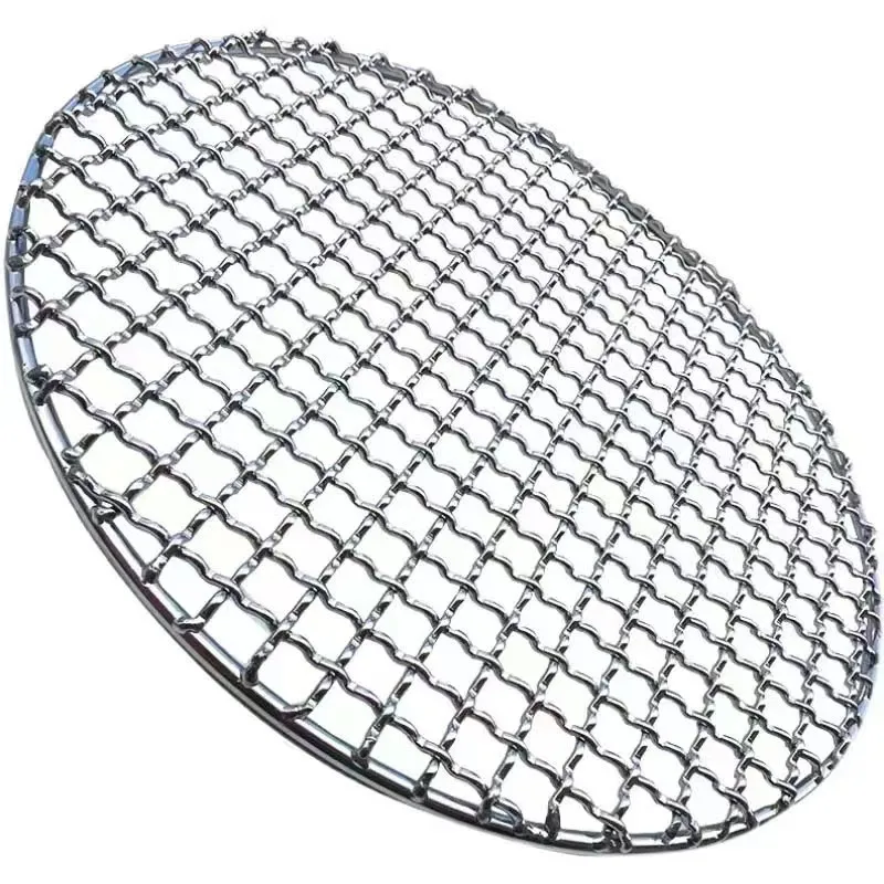 Оптовая продажа гриль для барбекю пищевая нержавеющая сталь круглая проволока