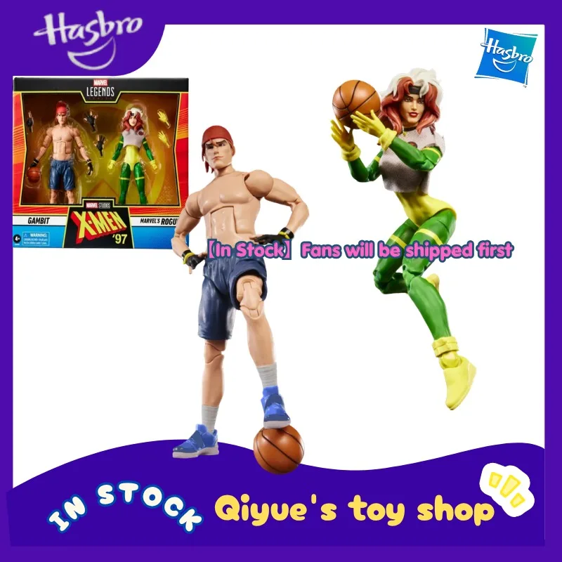 Фото В наличии: Коллекционная фигурка Hasbro Marvel Legends 97X-Men Gambit Naughty, 6-дюймовая подвижная модель робота, игрушка, подарок №1