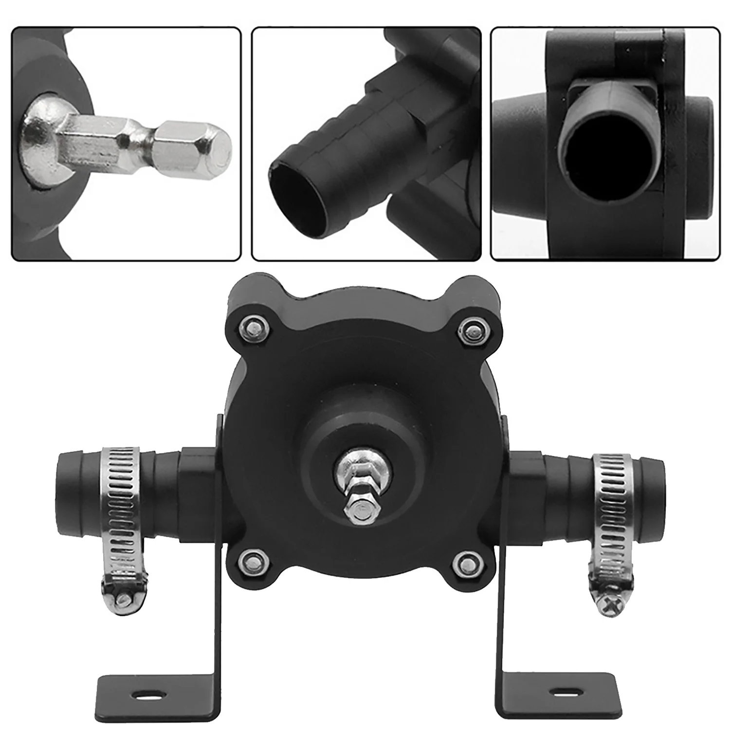 Diesel Oil Fluid Water Pump Mini Hand Self-priming Liquid Transfer Pumps Home Garden Outdoor tool Portable Electric Drill - купить по