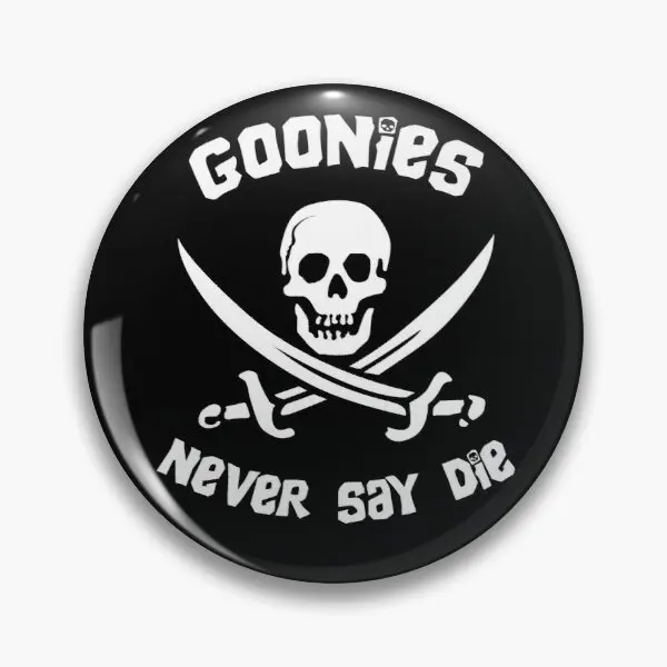 

Мягкая Металлическая Булавка с надписью «Never Say Die»