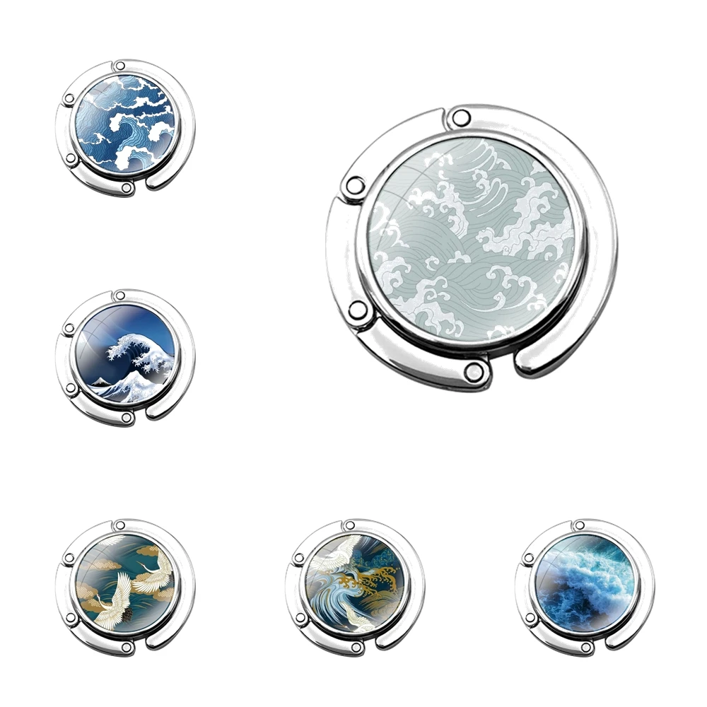 Складной Крючок-кошелек для женского стола в японском стиле