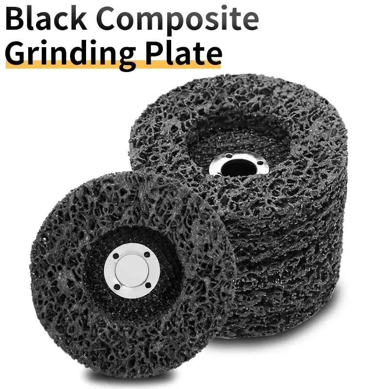

Шлифовальный диск для удаления ржавчины, черный, нейлон, композитный
