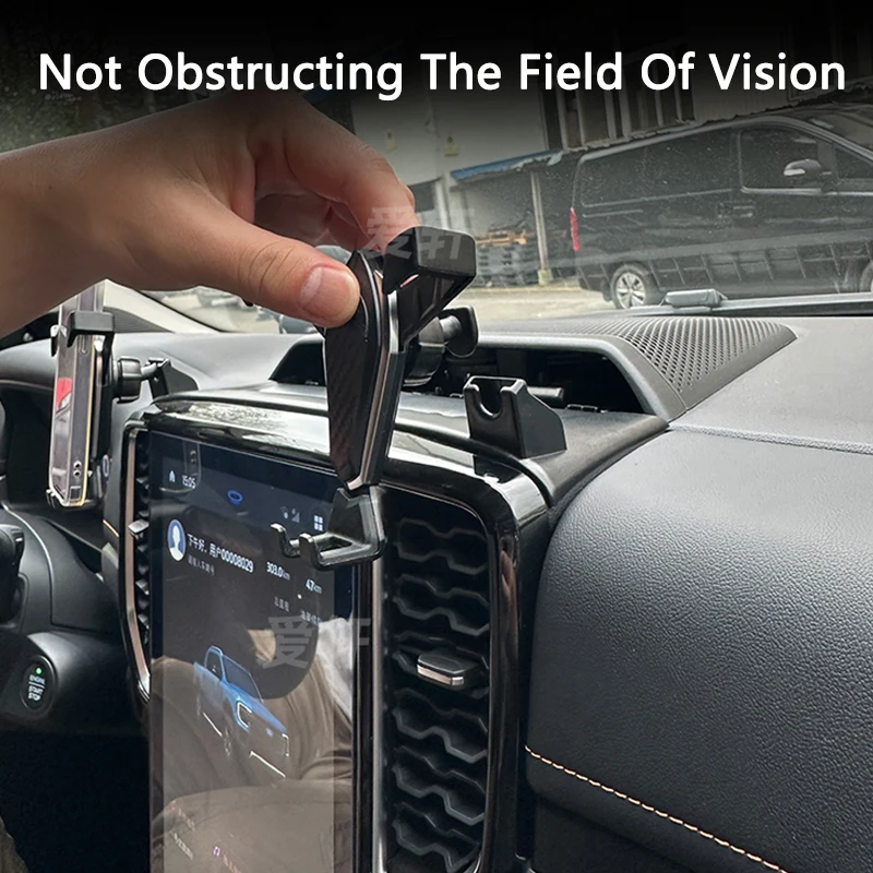 Автомобильный держатель для телефона QHCP Центральная панель поддержка