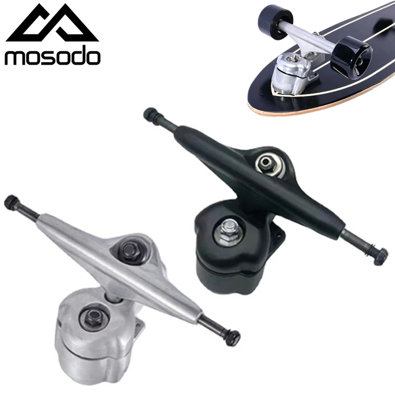 Mosodo 6.25inch Surf Skateboard Bracket Bridge S6 Skateboard Trucks Longboard Roller Surfboard Bridge Skate Board Accessories