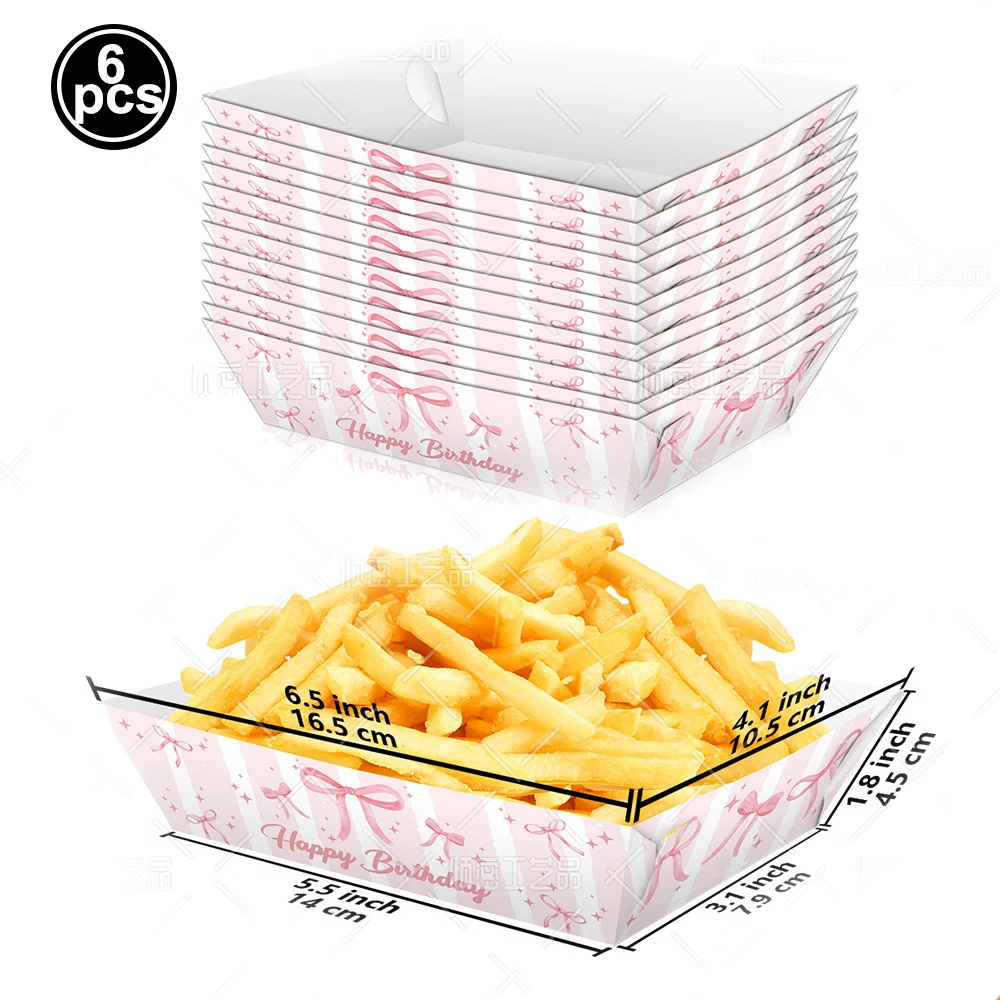 

Наборы декора для дня рождения PartiesTour, бумага, 6 шт.