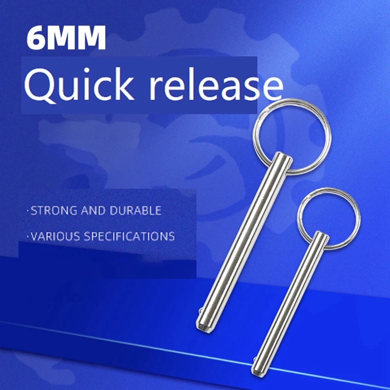 

Stainless Steel Ball Quick Release Latch Gym Equipment Pull Ring Quick Release Ball Lock