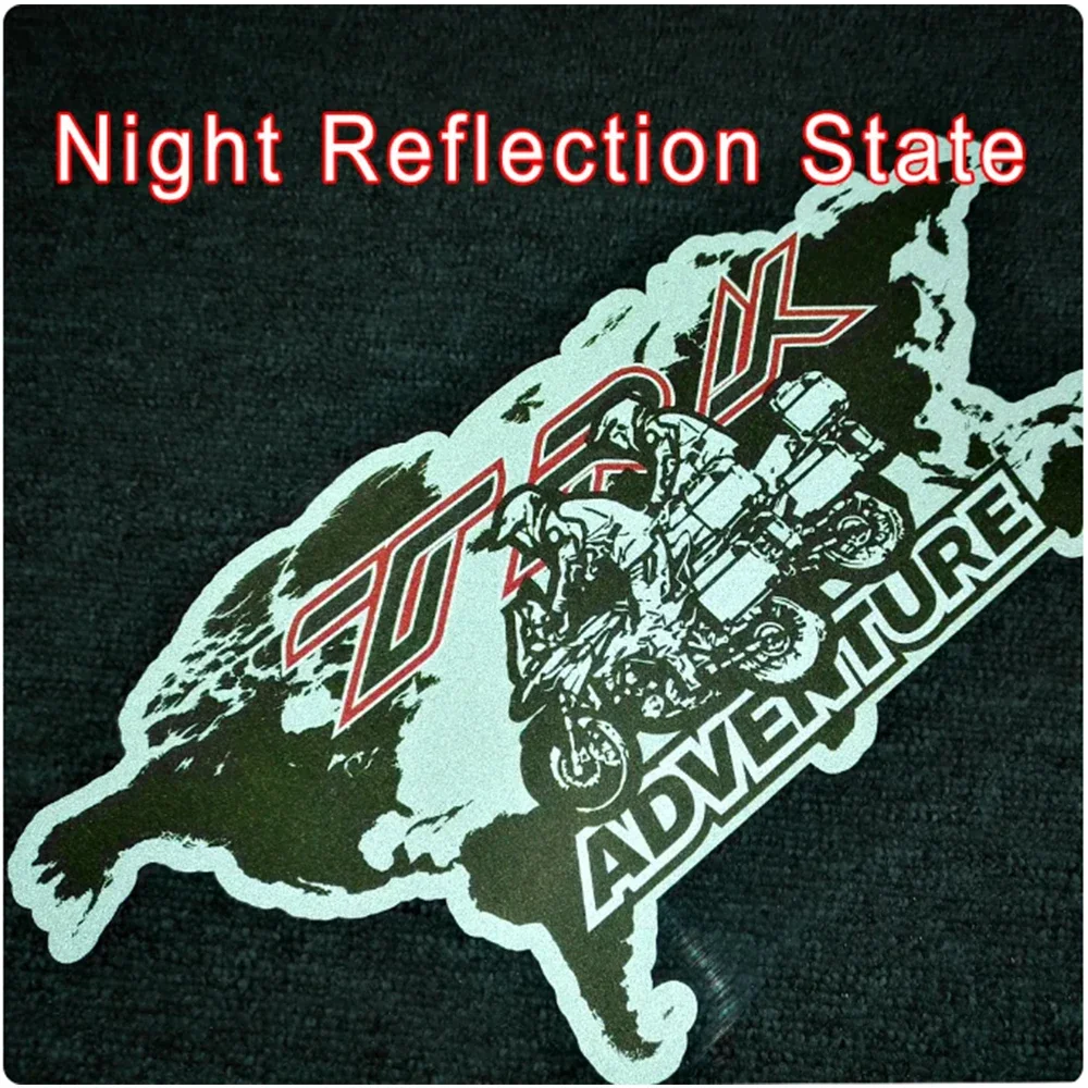 Мотоциклетные наклейки наклейка верхняя сторона фоторамка багажник алюминий