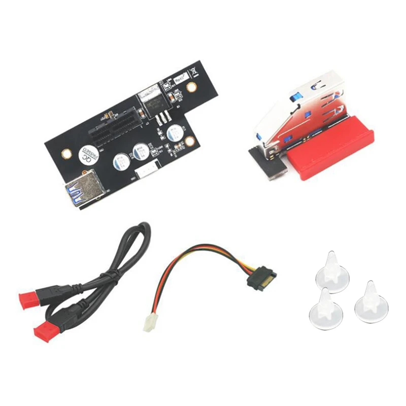 

PCI-E Extender PCIE 1X to 1X Riser USB 3.0 Cable PCI Express Riser Card Cable for Graphics Card for Bitcoin Miner Mining