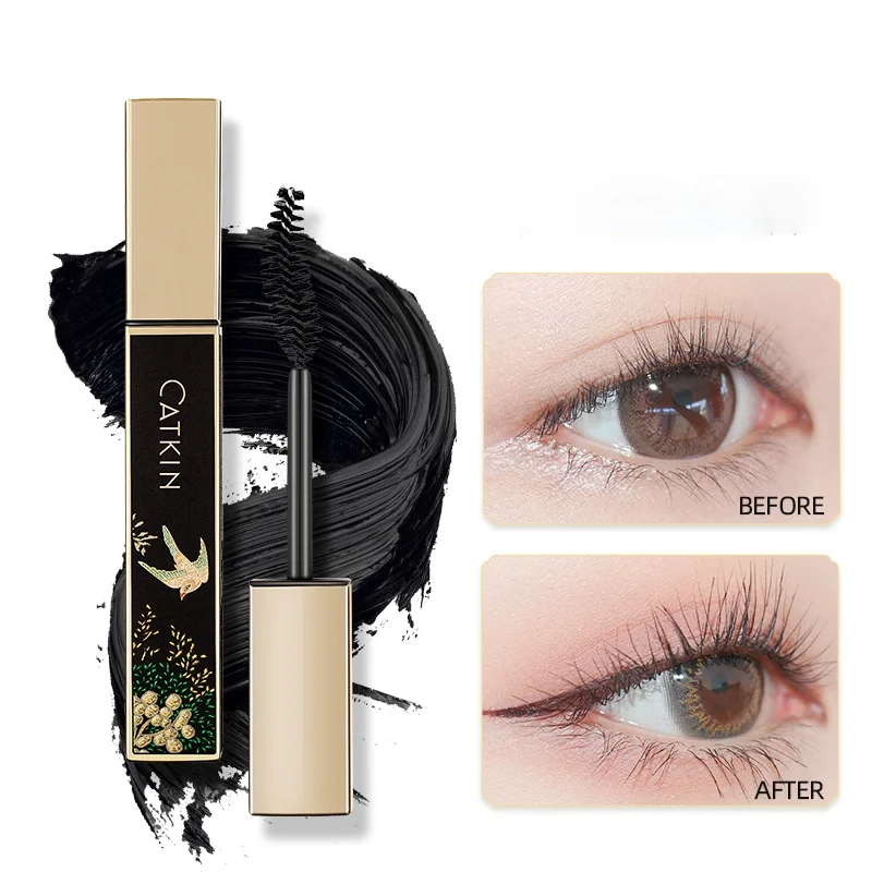 Catkin Golden Sparrow Table Phoenix Feather Mascara Thick Waterproof Curling Smear-Proof Makeup Not Smudge