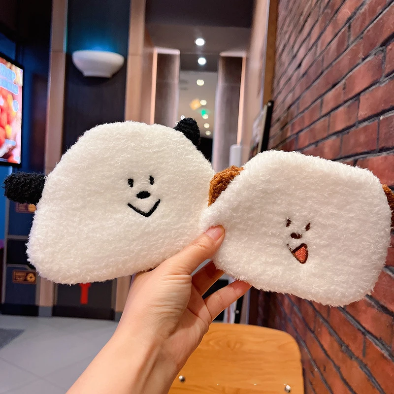 

Money Wallet Case Portable Kawai Bags Outer Banks Cute Puppy Plush Coin Holder Purse ID Bus Credit Card Document Keys Storage