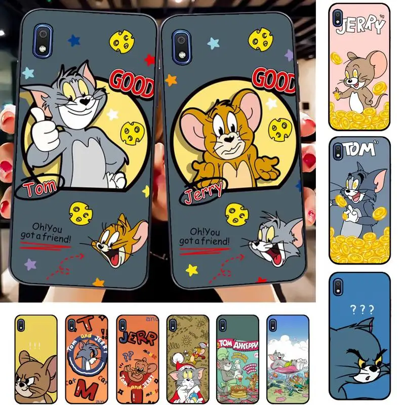 

BANDAI TOM And JERRY Phone Case for Samsung A51 01 50 71 21S 70 31 40 30 10 20 S E 11 91 A7 A8 2018
