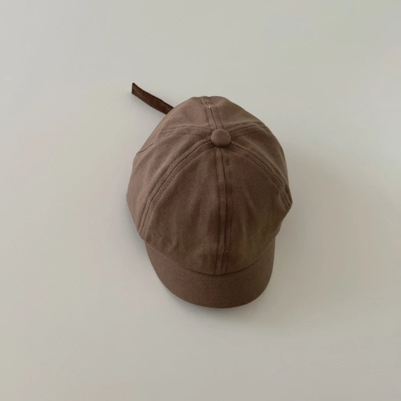 Детские хлопковые бейсболки однотонная шляпа удобная от солнца для мальчиков и